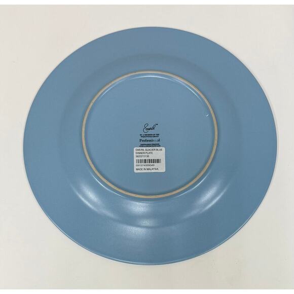 Emeril Wedwood Glacier Blue Dinner Plate. KT145 - Picture 2 of 3